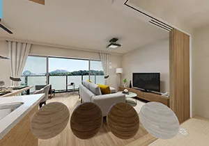 ナビゲーション付きモデル案内